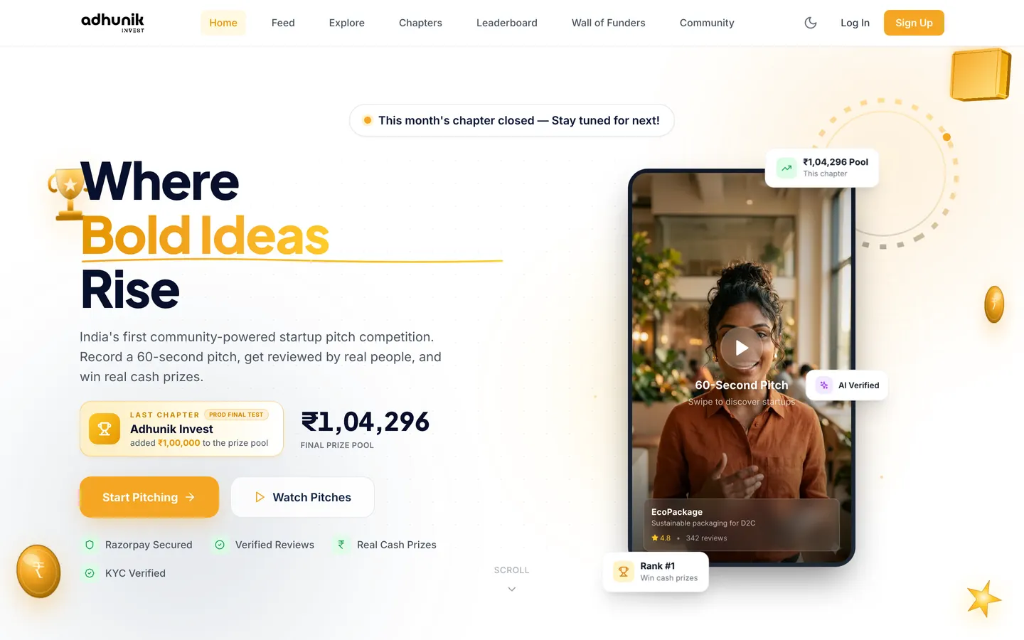 AdhunikInvest — Where Bold Ideas Rise.