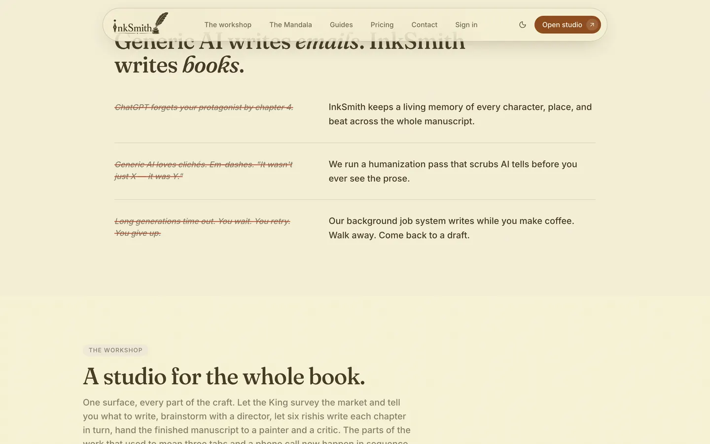InkSmith — मंडल — पहला परिचय